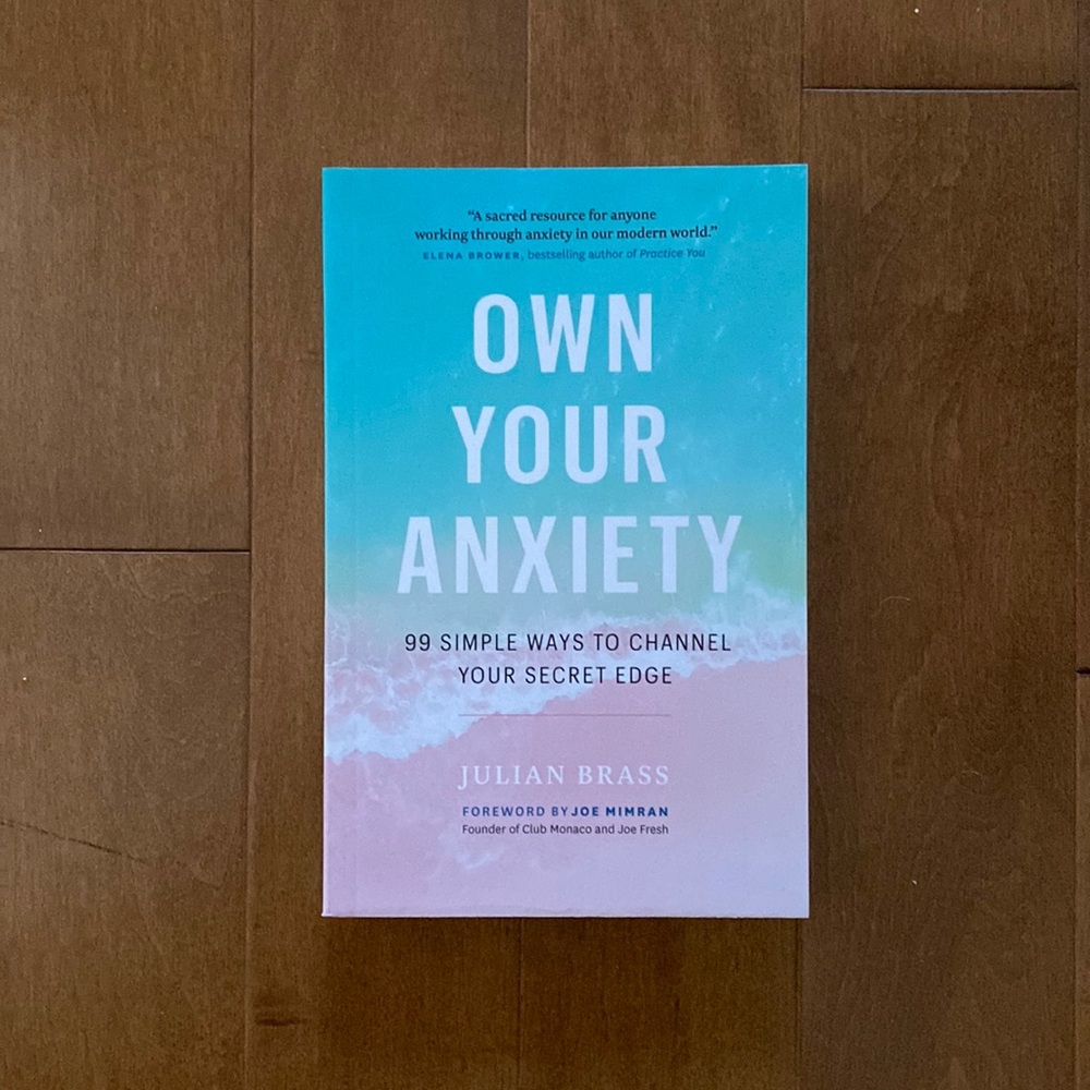 Never opened “ own your anxiety” Free with purchase over 120